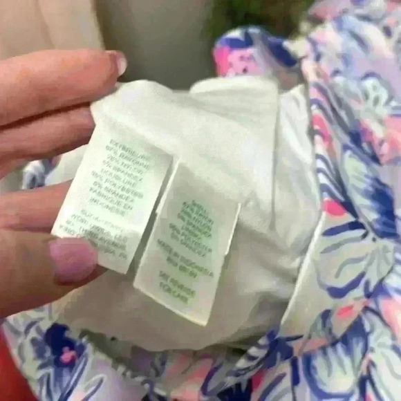 NWT Lilly Pulitzer Sz 12 Cathy Dress in Trunks In The Air Item# 7Z - Picture 10 of 11